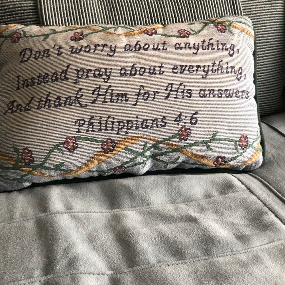 Message Accent  Pillow for Decor-Positive message